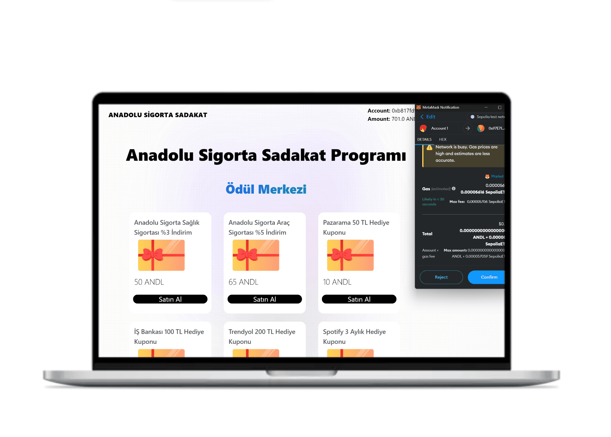 Screenshot of my work